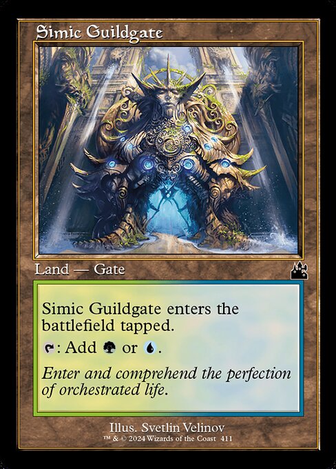 Simic Guildgate [Retro Frame Foil]