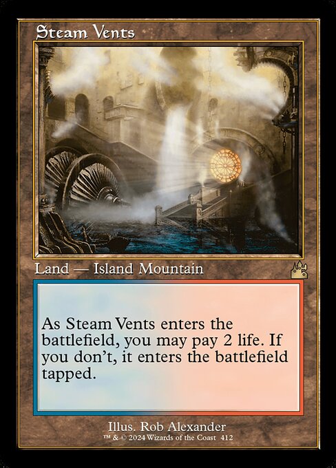 Steam Vents [Retro Frame Foil]