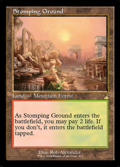 Stomping Ground [Retro Frame Foil]