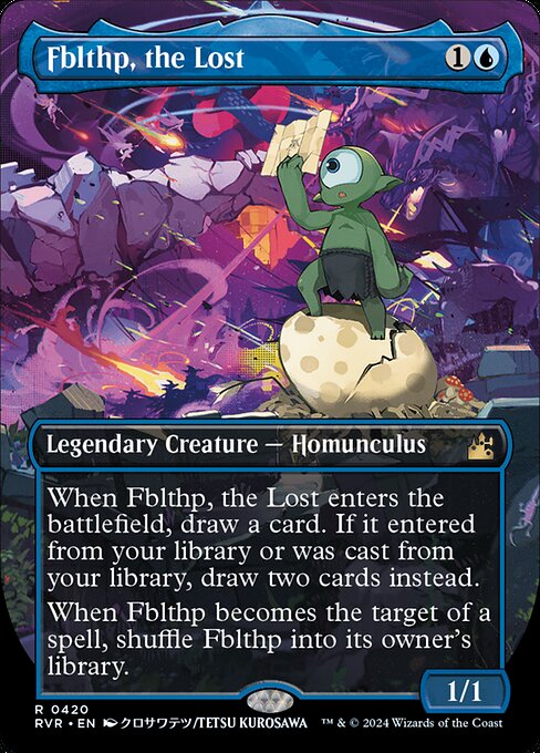 Fblthp, the Lost [Borderless Foil]