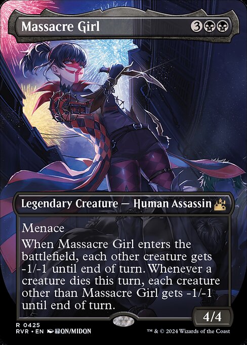 Massacre Girl [Borderless Foil]