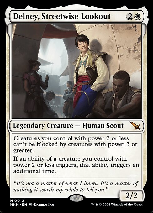 Delney, Streetwise Lookout [Foil]