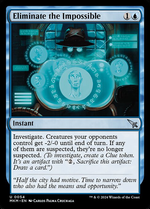 Eliminate the Impossible [Foil]