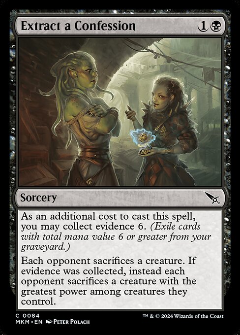 Extract a Confession [Foil]