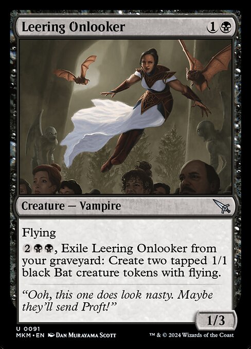 Leering Onlooker [Foil]