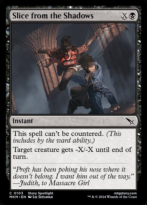 Slice from the Shadows [Foil]