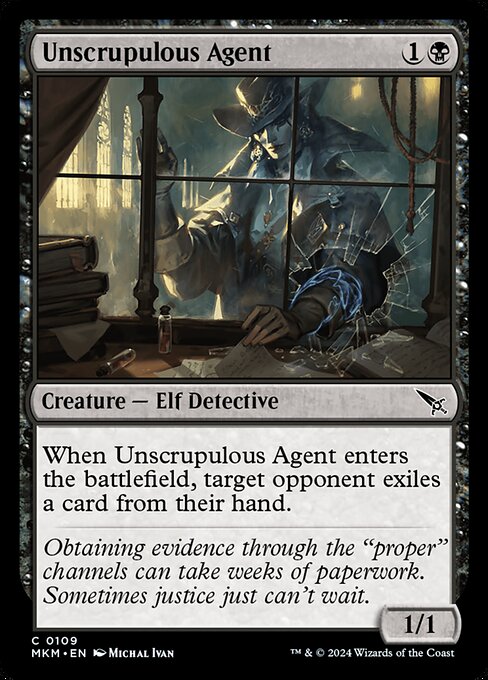 Unscrupulous Agent [Foil]