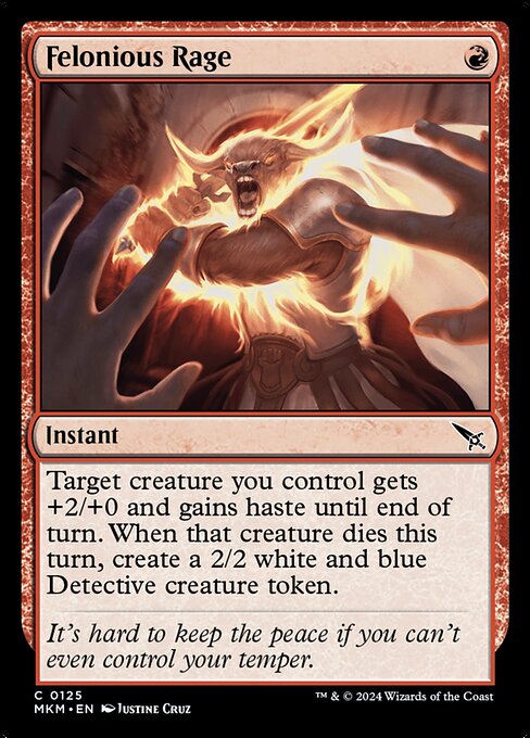 Felonious Rage [Foil]
