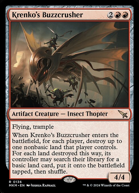 Krenko's Buzzcrusher [Foil]