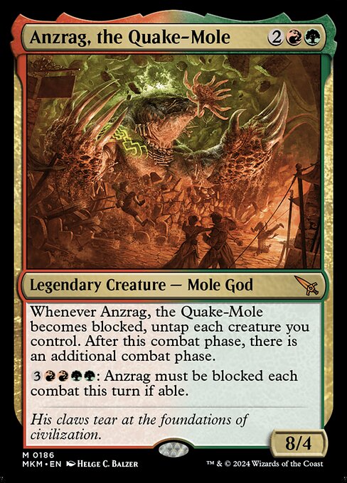 Anzrag, the Quake-Mole [Foil]