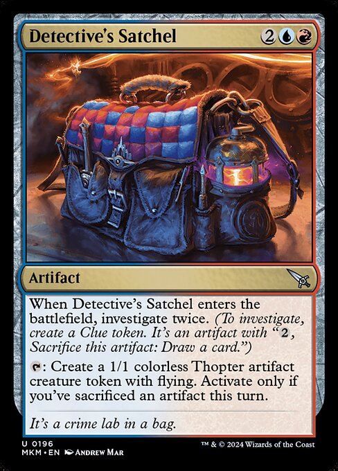 Detective's Satchel [Foil]