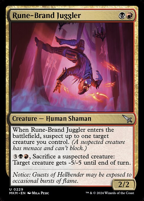 Rune-Brand Juggler [Foil]