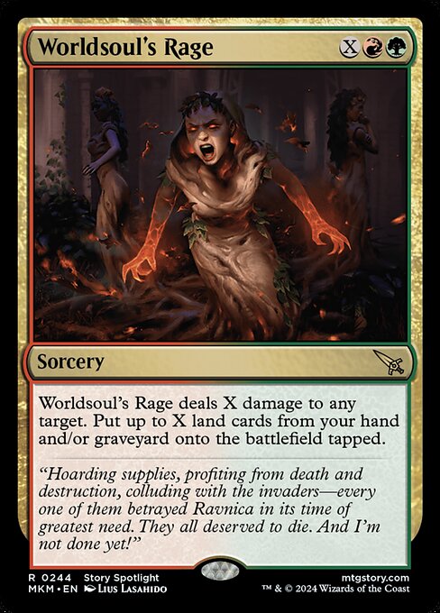 Worldsoul's Rage [Foil]