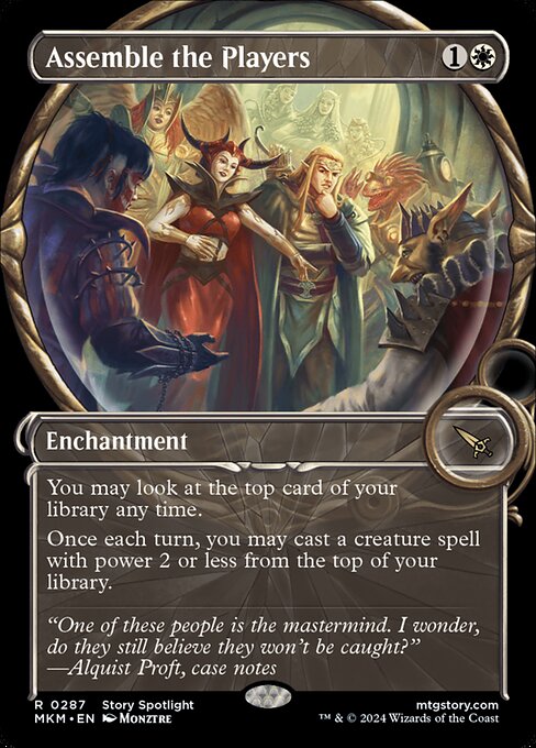Assemble the Players [Showcase Foil]