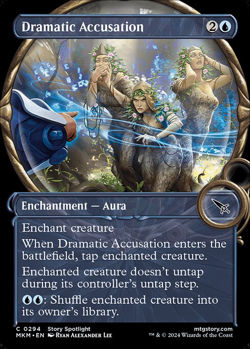 Dramatic Accusation [Showcase Foil]