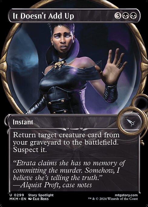 It Doesn't Add Up [Showcase Foil]