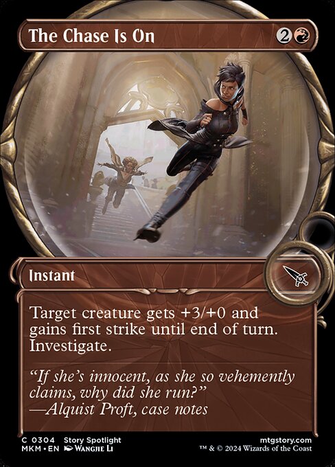 The Chase Is On [Showcase Foil]