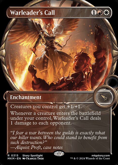 Warleader's Call [Showcase Foil]