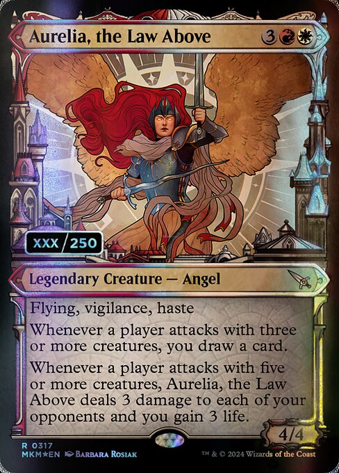 Aurelia, the Law Above [Showcase Foil]
