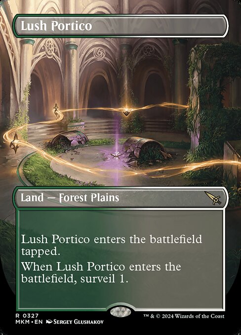 Lush Portico [Borderless Foil]