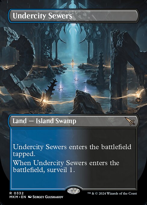 Undercity Sewers [Borderless Foil]
