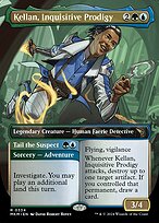 Kellan, Inquisitive Prodigy // Tail the Suspect [Borderless]