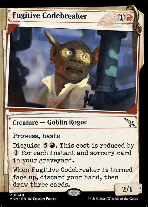 Fugitive Codebreaker [Showcase Foil]