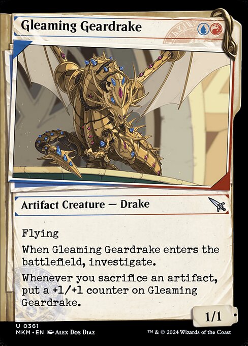 Gleaming Geardrake [Showcase]