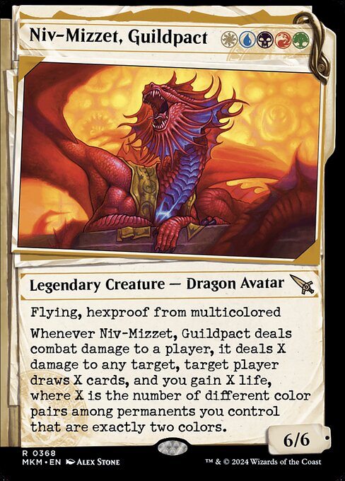 Niv-Mizzet, Guildpact [Showcase]