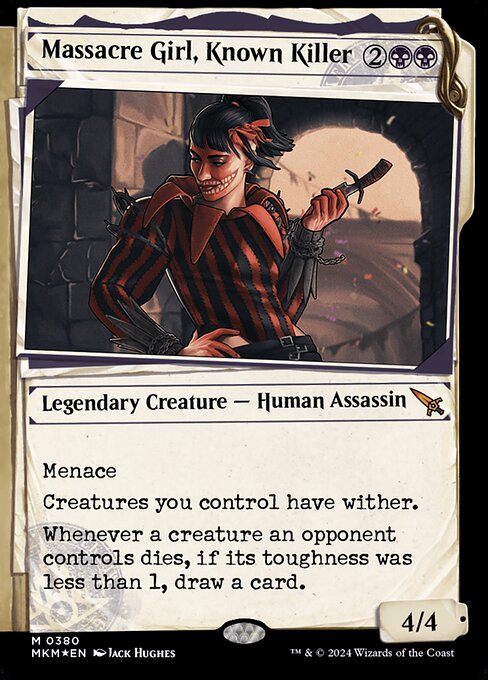 Massacre Girl, Known Killer [Showcase Foil]
