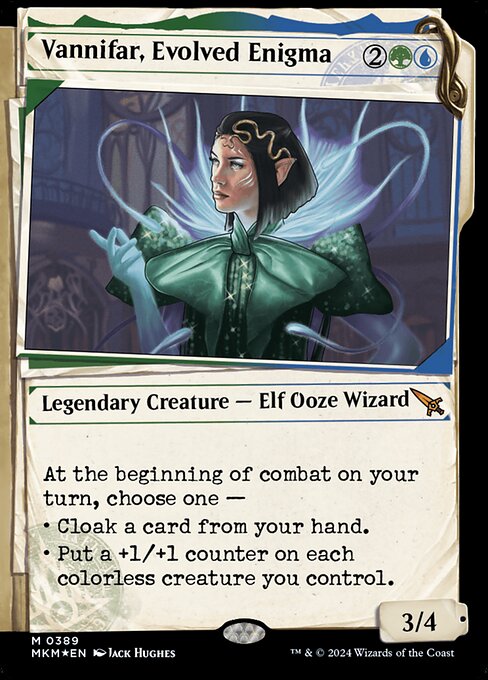 Vannifar, Evolved Enigma [Showcase Foil]