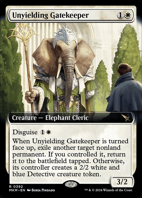 Unyielding Gatekeeper [Extended Artwork Foil]