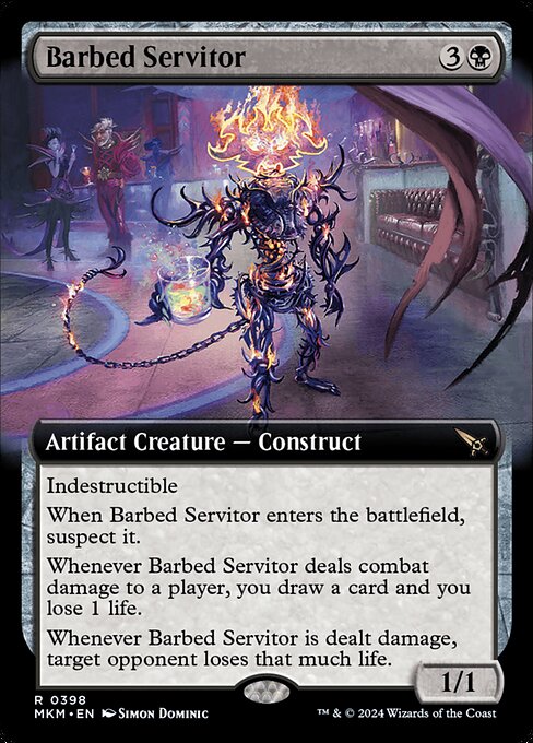 Barbed Servitor [Extended Artwork]