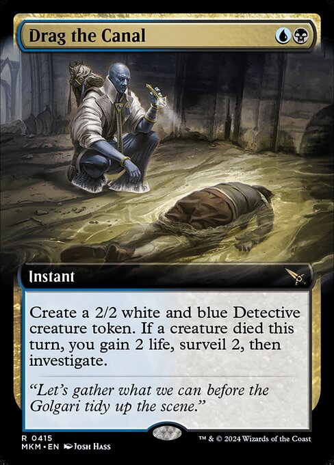 Drag the Canal [Extended Artwork Foil]