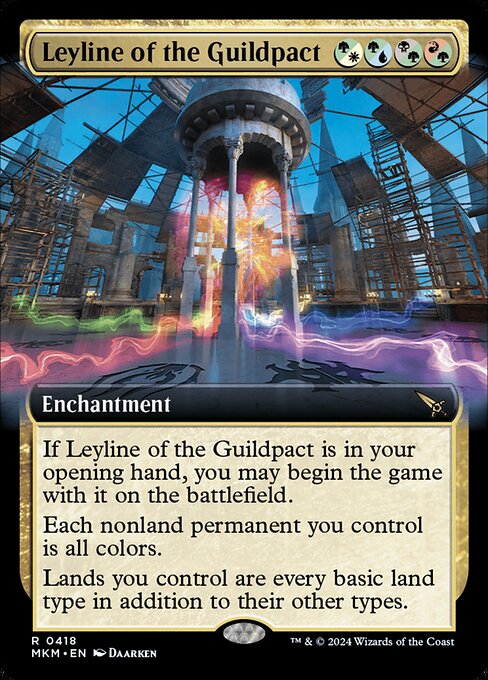 Leyline of the Guildpact [Extended Artwork Foil]