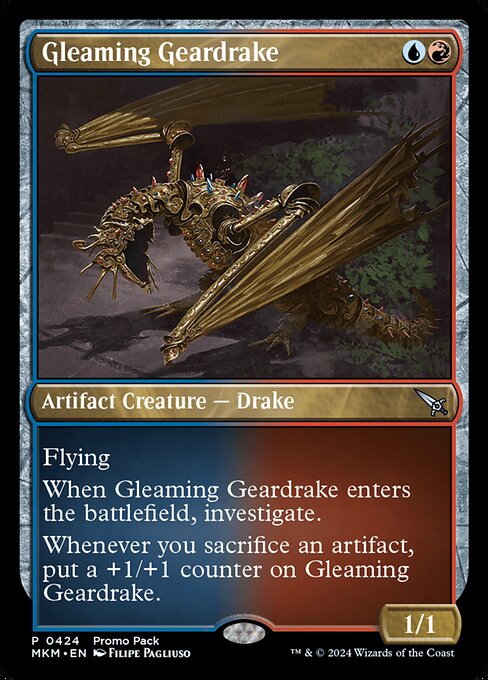 Gleaming Geardrake [Promo]