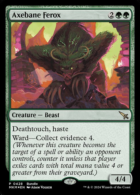 Axebane Ferox [Bundle Foil]