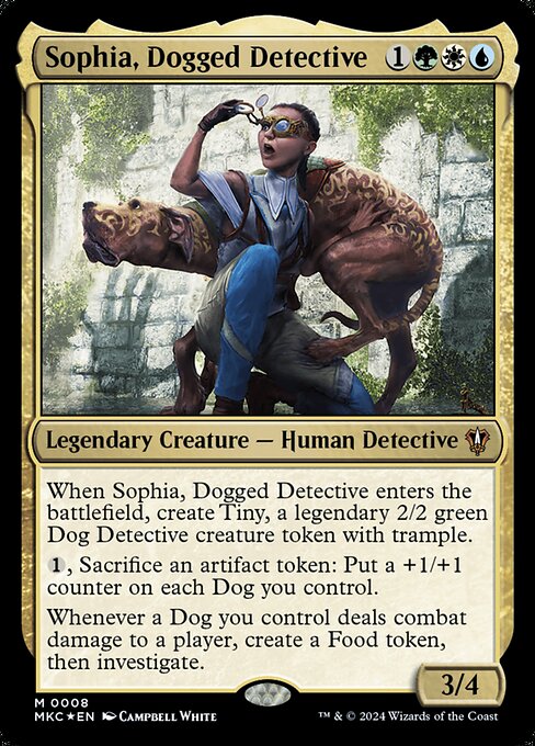 Sophia, Dogged Detective [Foil]