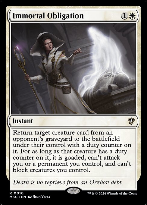 Immortal Obligation [Foil]