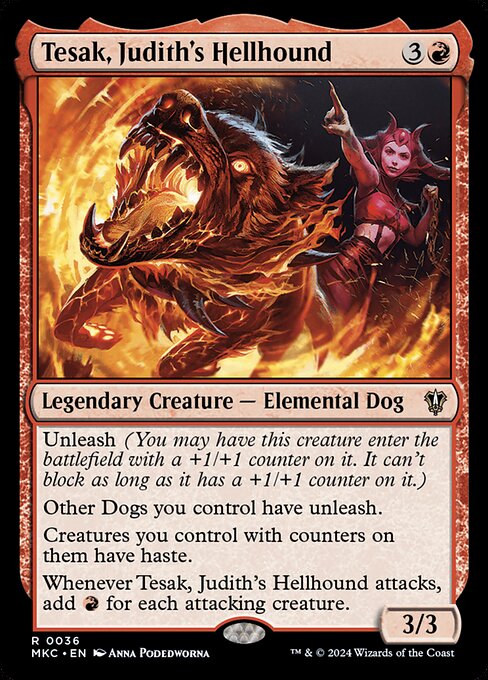 Tesak, Judith's Hellhound [Foil]