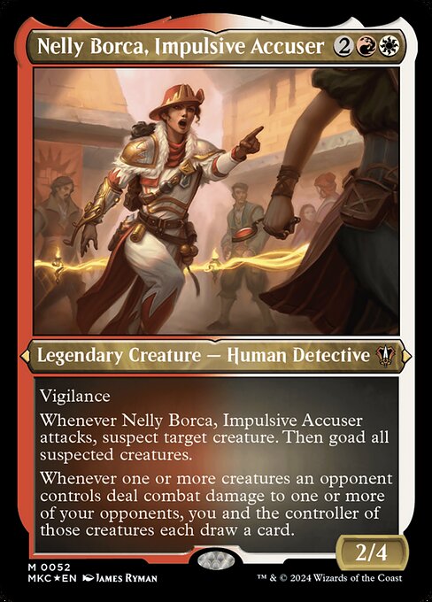Nelly Borca, Impulsive Accuser [Etched Foil]