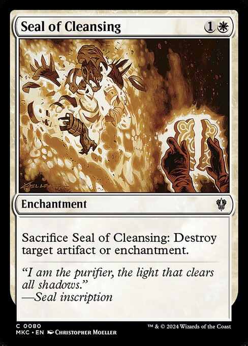 Seal of Cleansing [Foil]