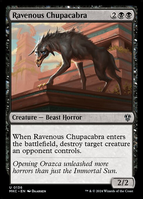 Ravenous Chupacabra [Foil]