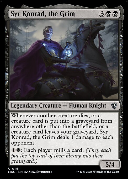 Syr Konrad, the Grim [Foil]