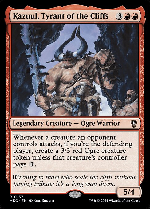 Kazuul, Tyrant of the Cliffs [Foil]