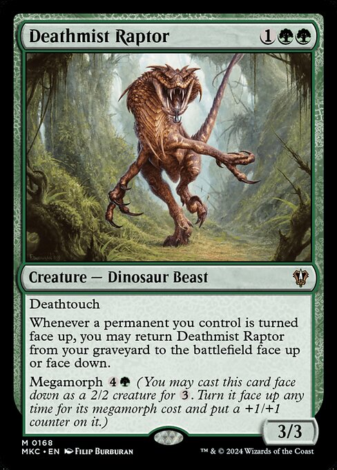 Deathmist Raptor [Foil]