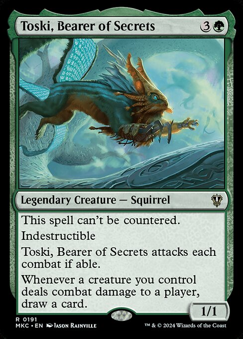 Toski, Bearer of Secrets [Foil]