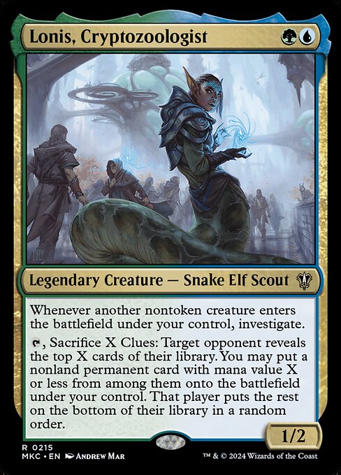 Lonis, Cryptozoologist [Foil]