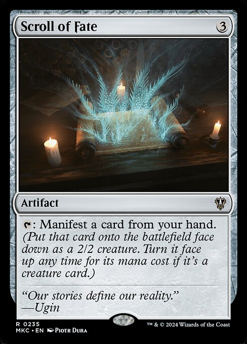 Scroll of Fate [Foil]