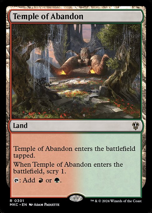 Temple of Abandon [Foil]